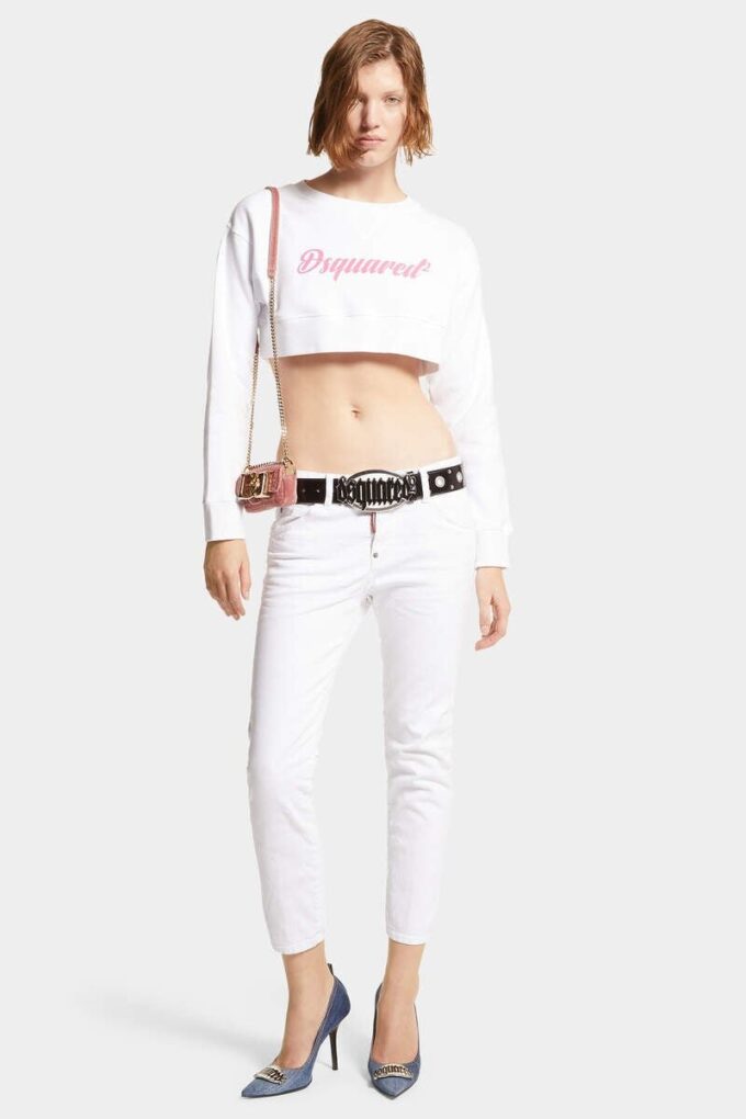 Białe Jeansy Bull Cool Girl Białe Jeansy Bull Cool Girl