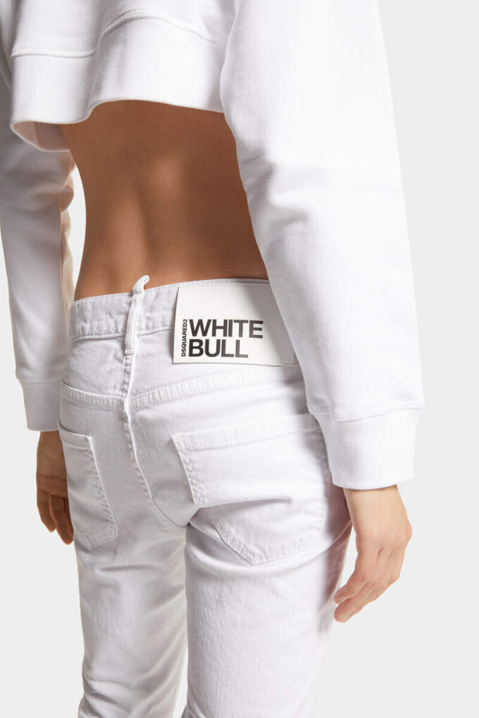Białe Jeansy Bull Cool Girl Białe Jeansy Bull Cool Girl