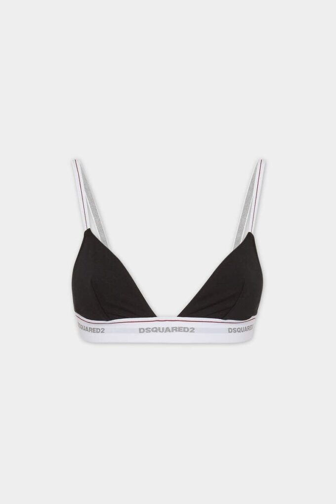 Biustonosz trójkątny z logo Dsquared2 Biustonosz trójkątny z logo Dsquared2
