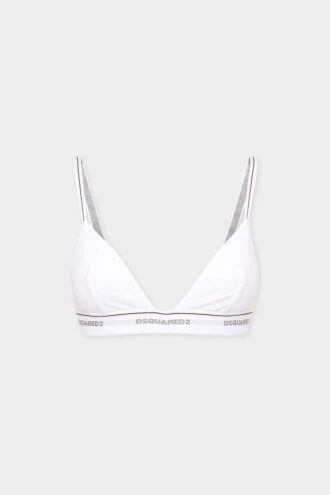 Biustonosz trójkątny z logo Dsquared2