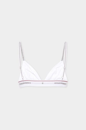 Biustonosz trójkątny z logo Dsquared2