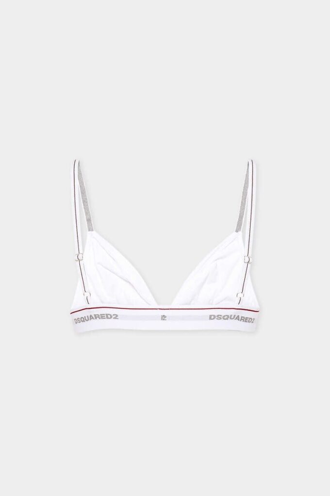Biustonosz trójkątny z logo Dsquared2 Biustonosz trójkątny z logo Dsquared2