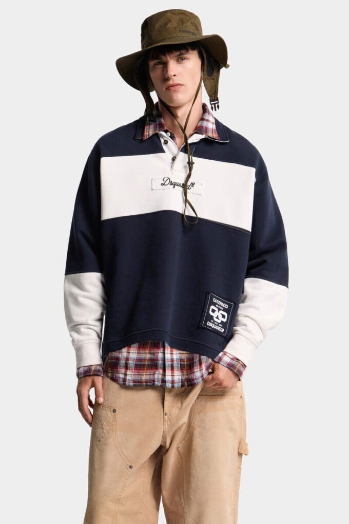 Bluza D2 College Rugby Fit Bluza D2 College Rugby Fit