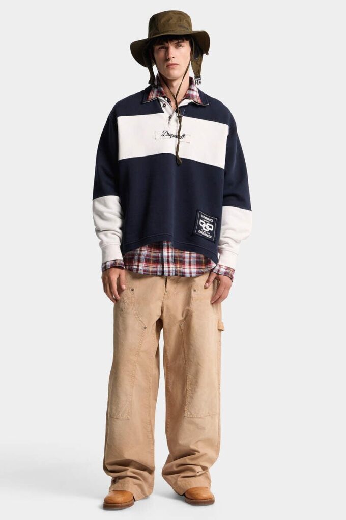 Bluza D2 College Rugby Fit Bluza D2 College Rugby Fit