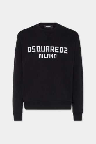 Bluza Dsquared2 Milano o luźnym kroju