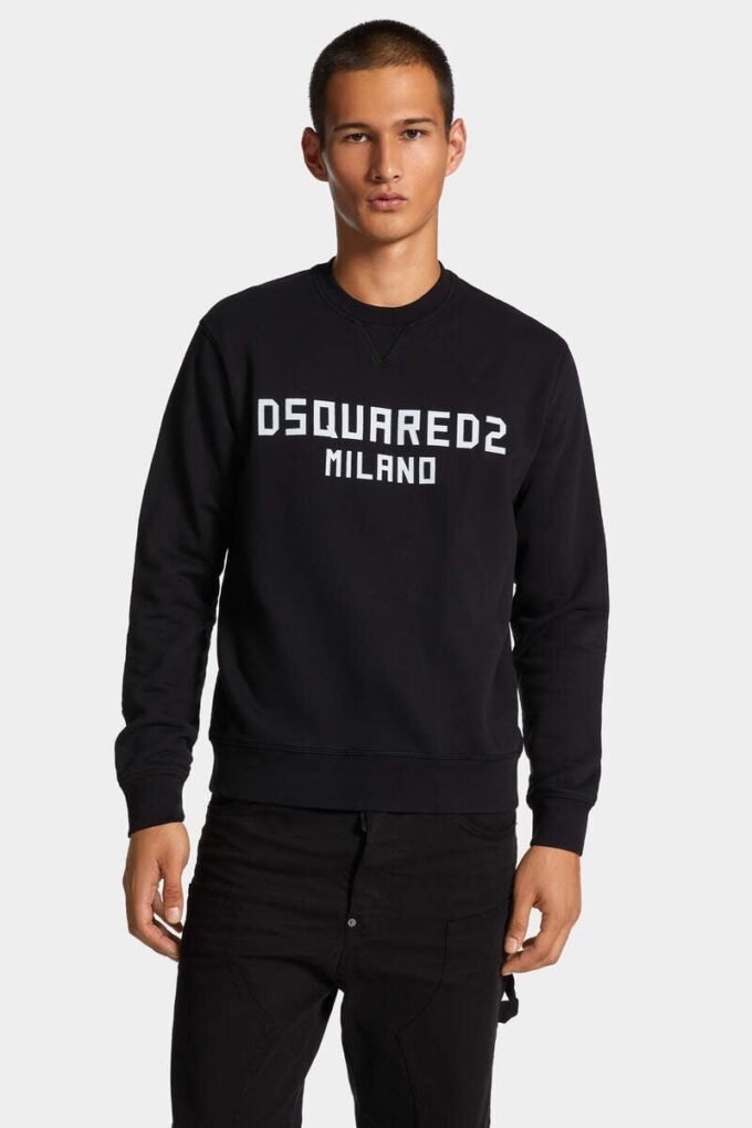 Bluza Dsquared2 Milano o luźnym kroju Bluza Dsquared2 Milano o luźnym kroju