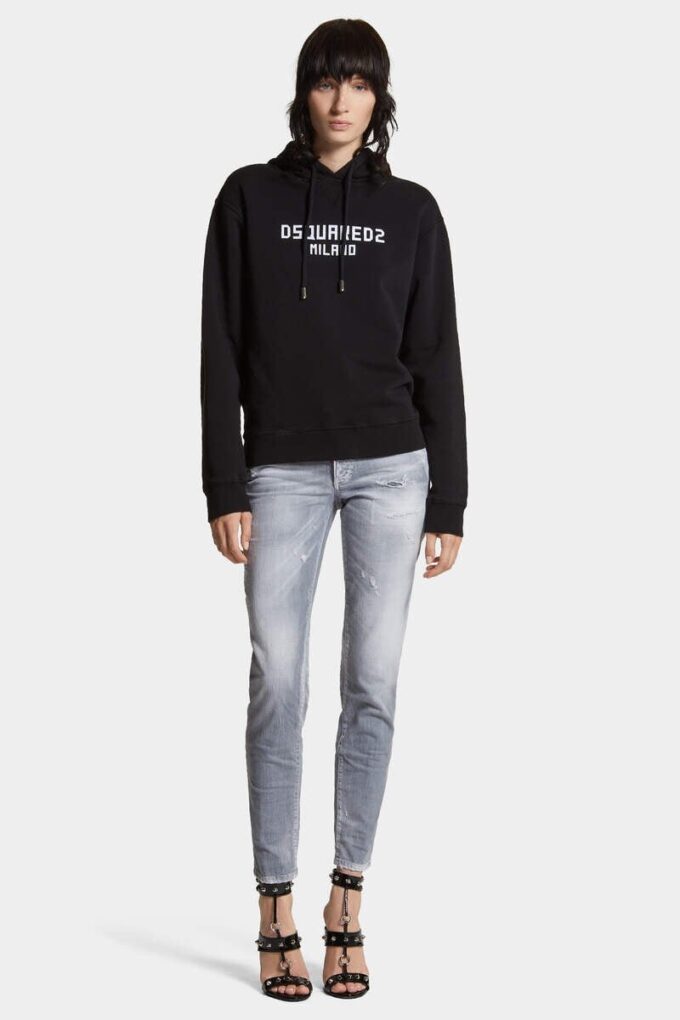 Bluza z kapturem D2 Milano o idealnym kroju Bluza z kapturem D2 Milano o idealnym kroju