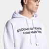 Bluza z kapturem Dsquared2 Heritage o luźnym kroju