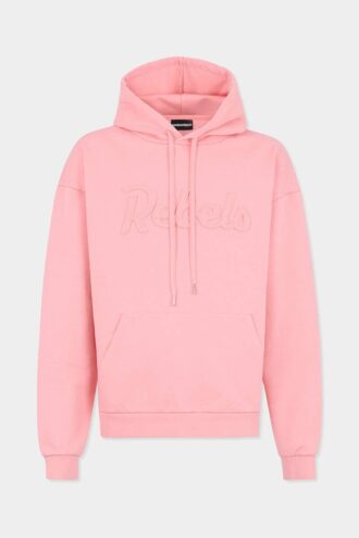 Bluza z kapturem Dsquared2 Rebels o luźnym kroju