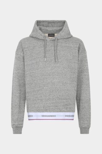 Bluza z kapturem Dsquared2 Tape o luźnym kroju