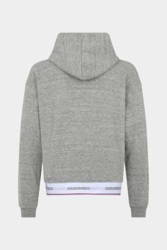 Bluza z kapturem Dsquared2 Tape o luźnym kroju
