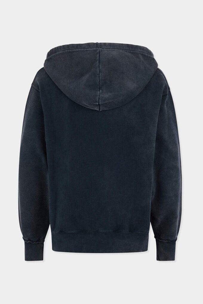 Bluza z kapturem Rock Wash o długim i wąskim kroju