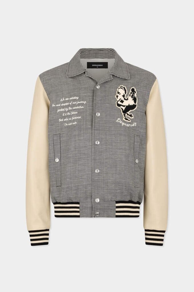 Bomber w pepitkę Bomber w pepitkę