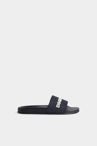 Buty plażowe z logo Dsquared2