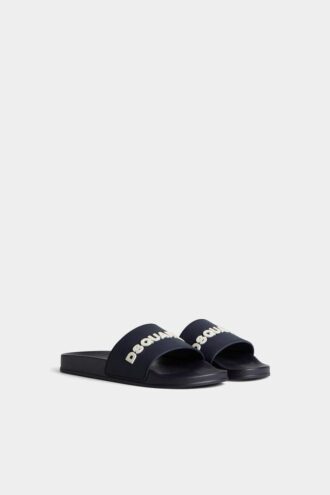 Buty plażowe z logo Dsquared2