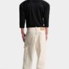 Błyszczące, luźne jeansy typu carpenter w stylu raw wash Błyszczące, luźne jeansy typu carpenter w stylu raw wash