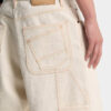 Błyszczące, luźne jeansy typu carpenter w stylu raw wash Błyszczące, luźne jeansy typu carpenter w stylu raw wash