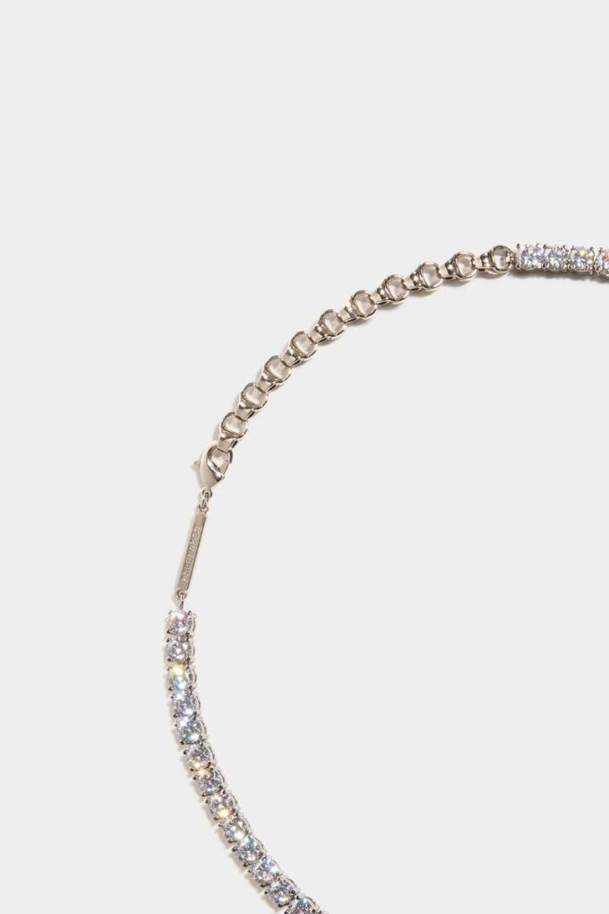 Błyszczący naszyjnik typu choker Błyszczący naszyjnik typu choker