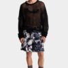 Charakterystyczny sweter z ażurowym wzorem marki Dsquared2