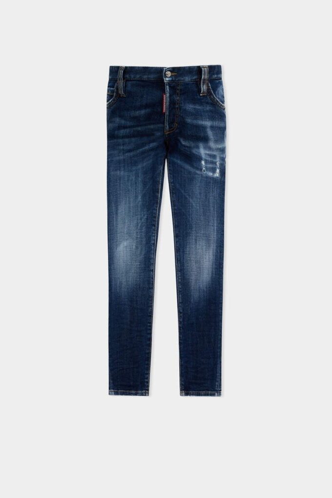 Ciemne jeansy skinny