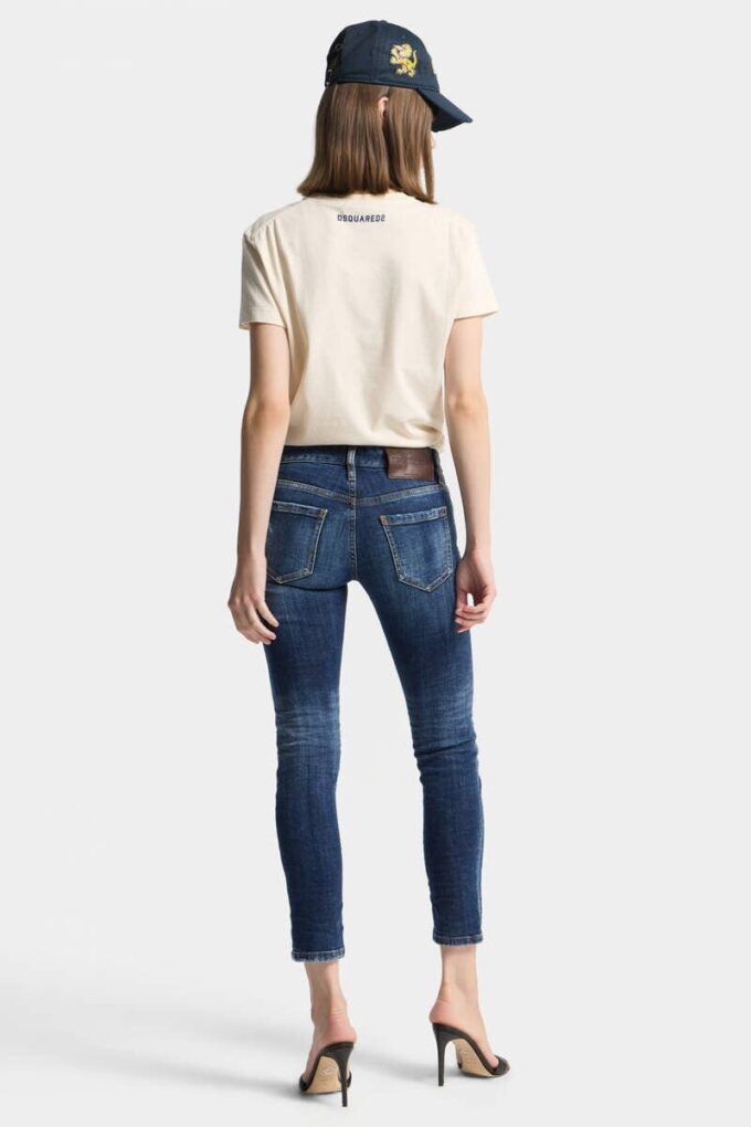 Ciemne jeansy skinny