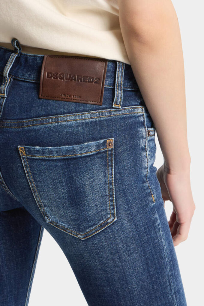 Ciemne jeansy skinny