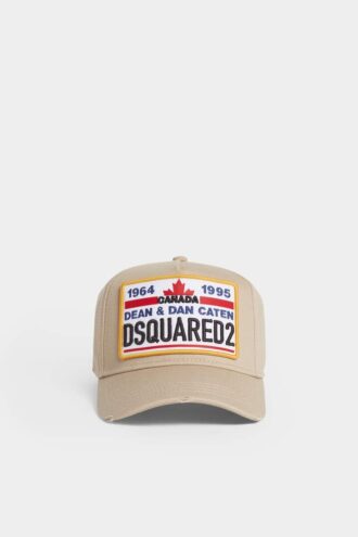 Czapka baseballowa z logo Dsquared2