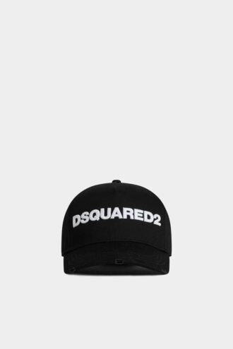 Czapka baseballowa z logo Dsquared2