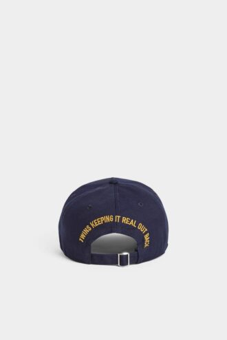 Czapka baseballowa z logo Dsquared2