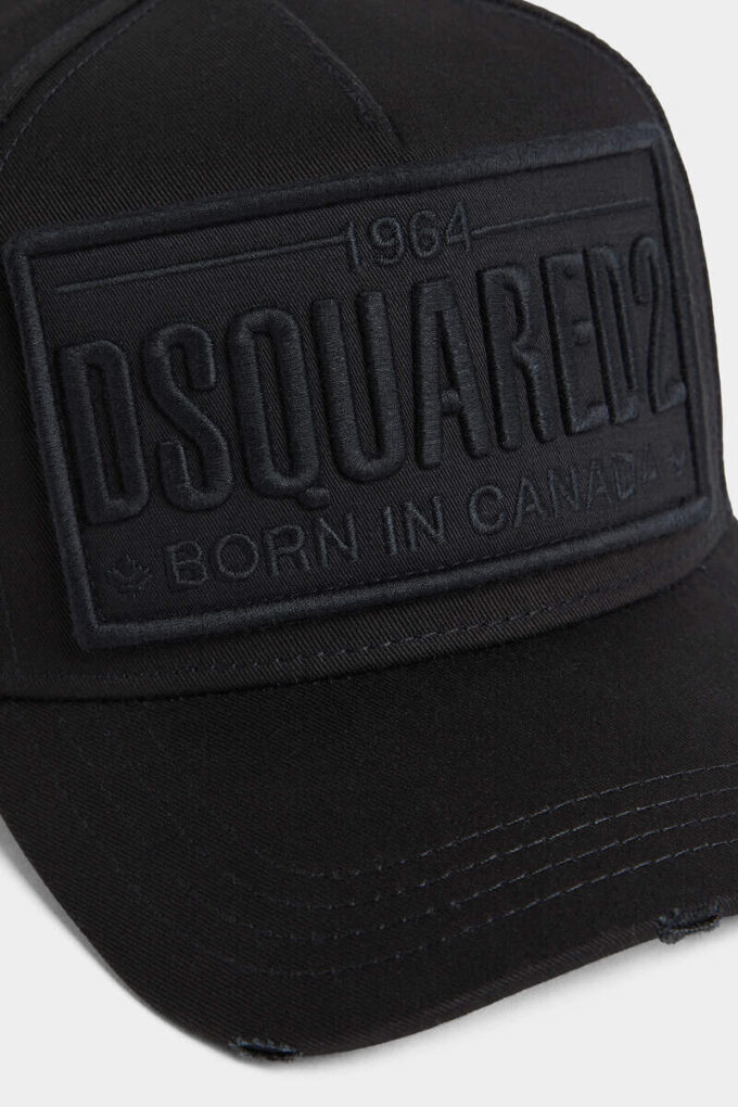 Czapka baseballowa z logo Dsquared2
