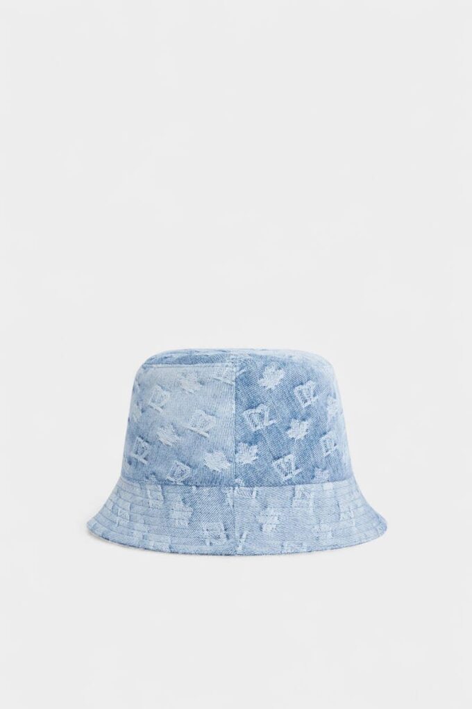 Czapka typu bucket z monogramem D2