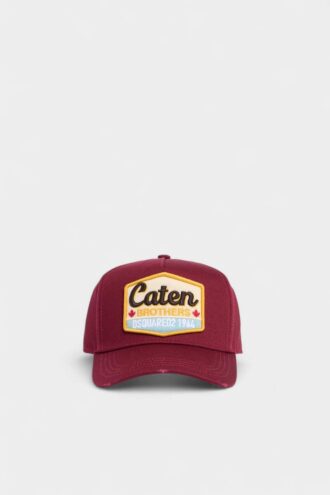 Czapka z daszkiem z naszywką Caten