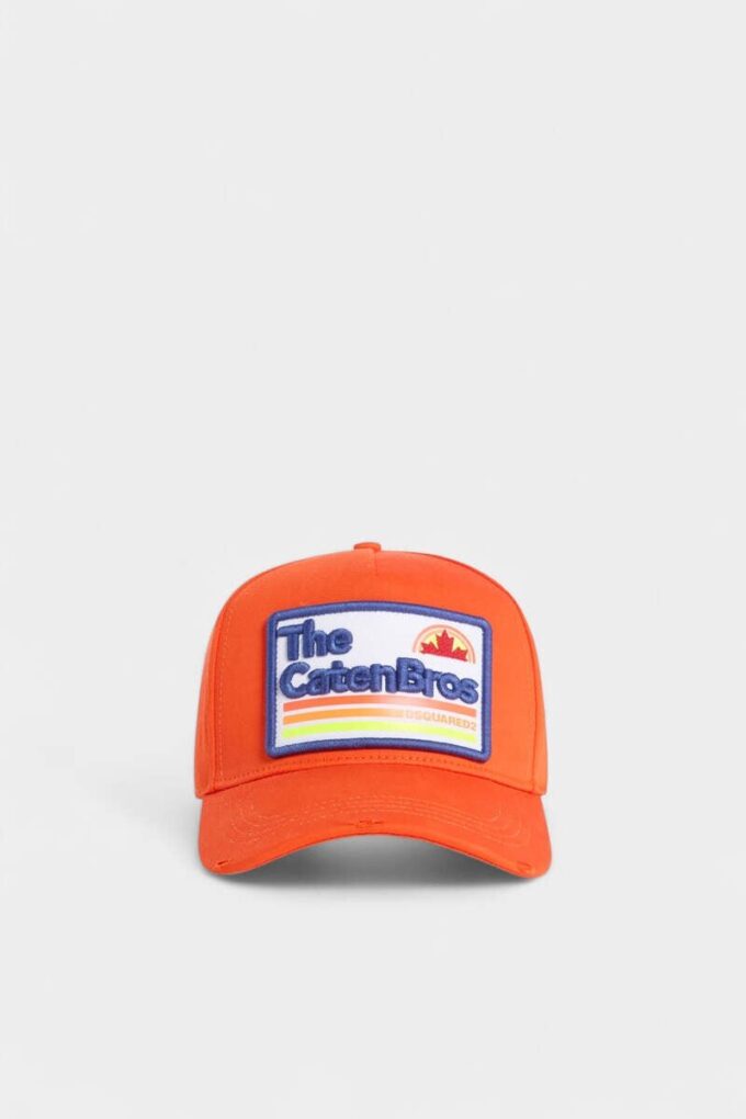 Czapka z daszkiem z naszywką z logo Dsquared2