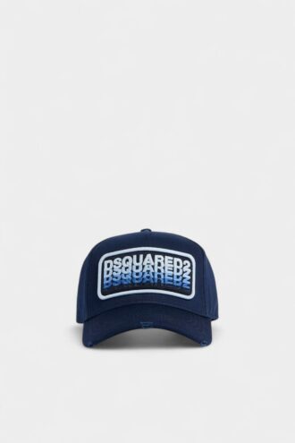 Czapka z daszkiem z naszywką z logo Dsquared2