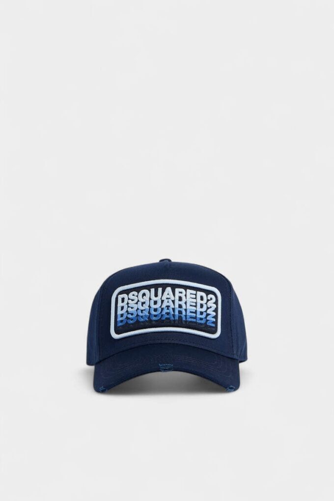 Czapka z daszkiem z naszywką z logo Dsquared2