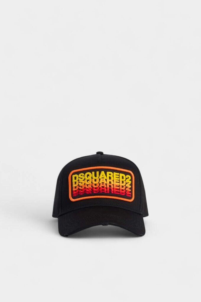 Czapka z daszkiem z naszywką z logo Dsquared2