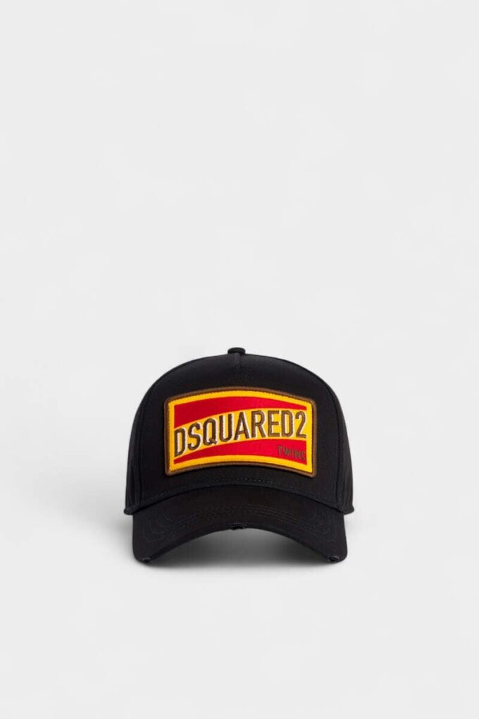 Czapka z daszkiem z naszywką z logo Dsquared2 Czapka z daszkiem z naszywką z logo Dsquared2