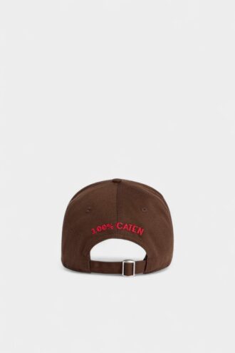 Czapka z daszkiem z naszywką z logo Dsquared2