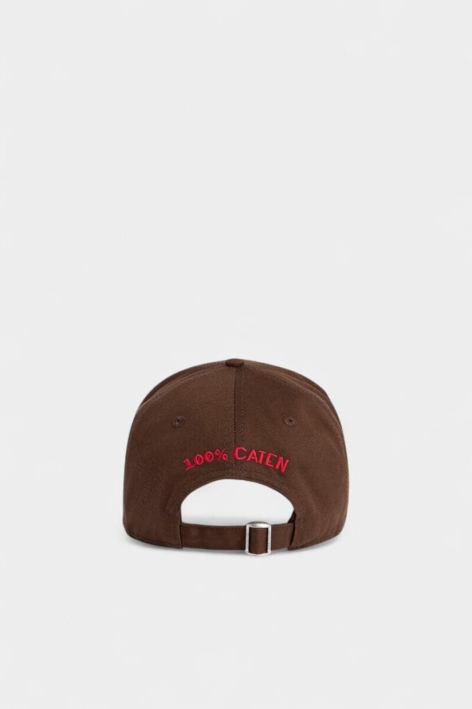 Czapka z daszkiem z naszywką z logo Dsquared2
