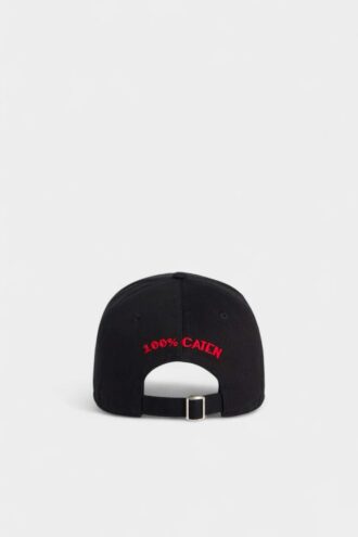 Czapka z daszkiem z naszywką z logo Dsquared2