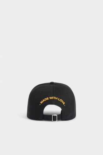 Czapka z daszkiem z naszywką z logo Dsquared2