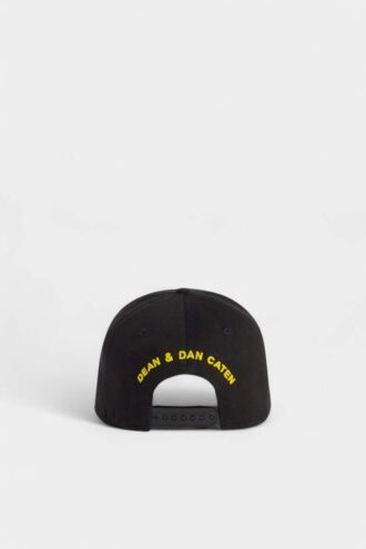 Czapka z daszkiem z naszywką z logo Dsquared2