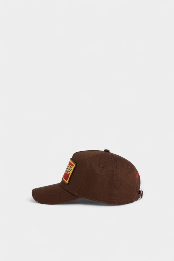 Czapka z daszkiem z naszywką z logo Dsquared2