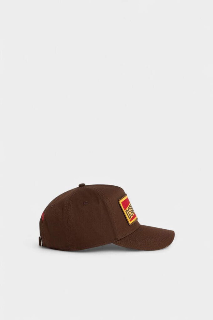 Czapka z daszkiem z naszywką z logo Dsquared2