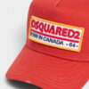 Czapka z daszkiem z naszywką z logo Dsquared2