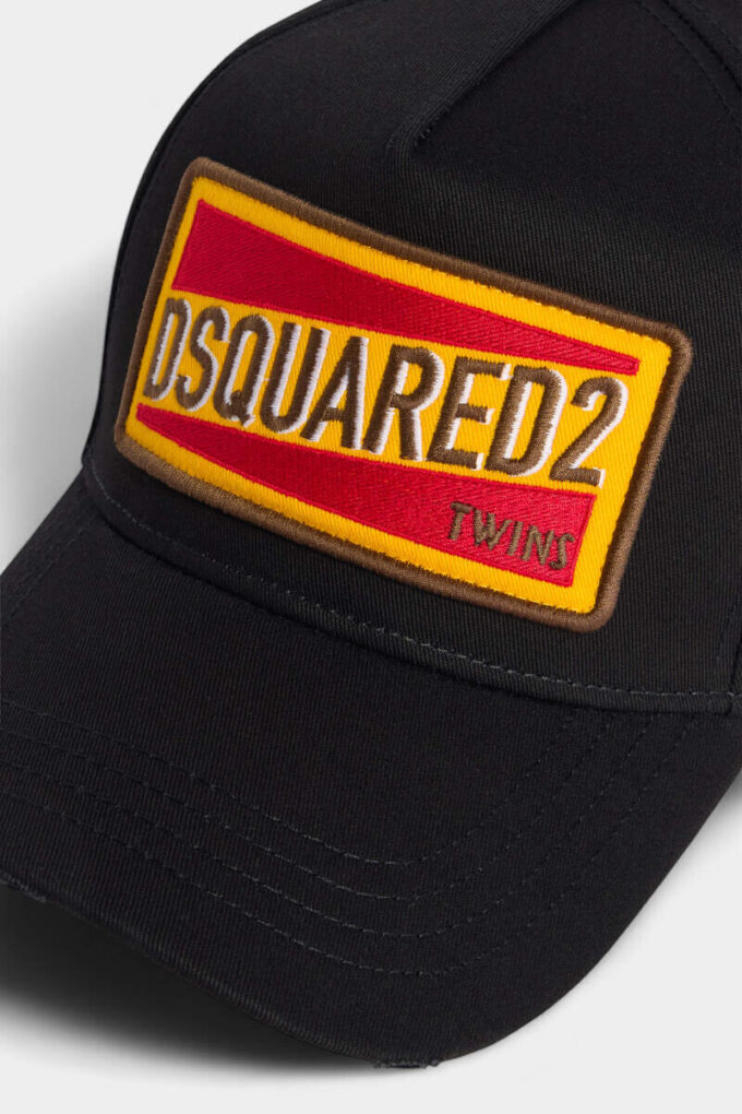 Czapka z daszkiem z naszywką z logo Dsquared2 Czapka z daszkiem z naszywką z logo Dsquared2
