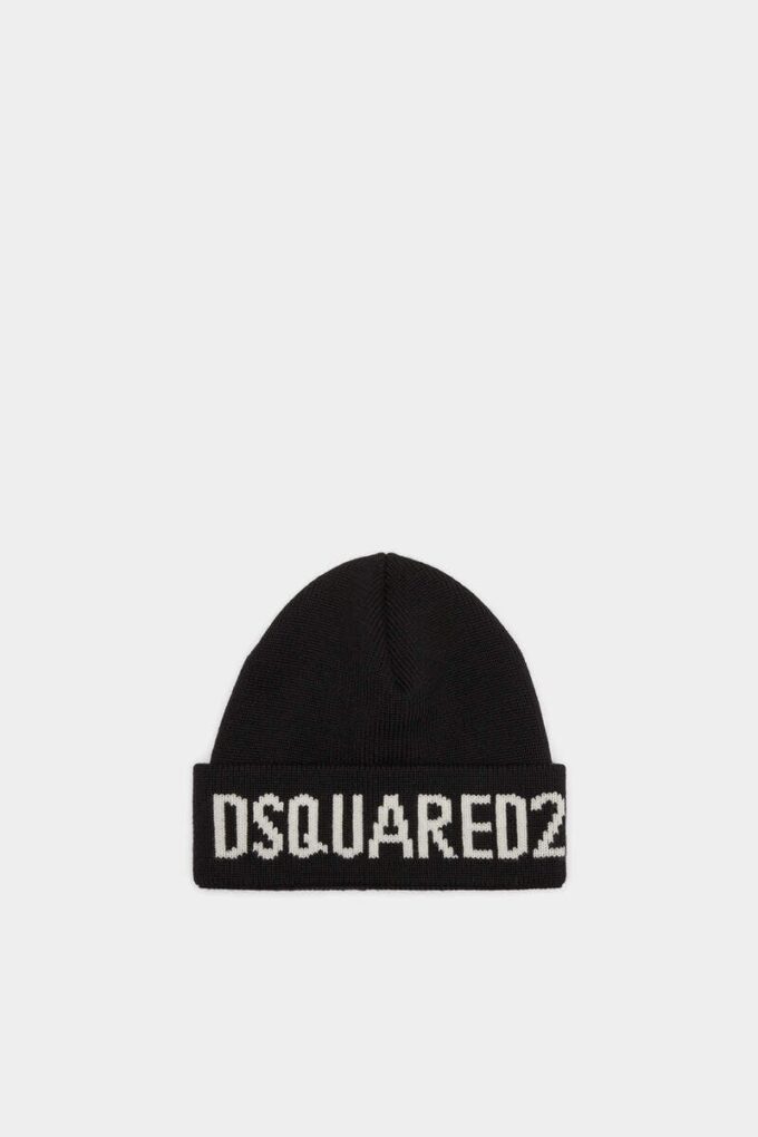 Czapka z dzianiny Dsquared2 Czapka z dzianiny Dsquared2