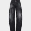 Czarne jeansy D2 Twisted
