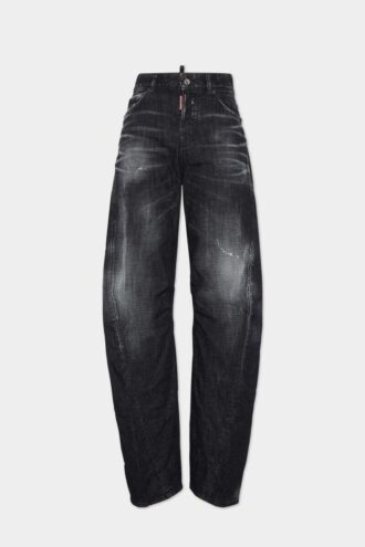 Czarne jeansy D2 Twisted