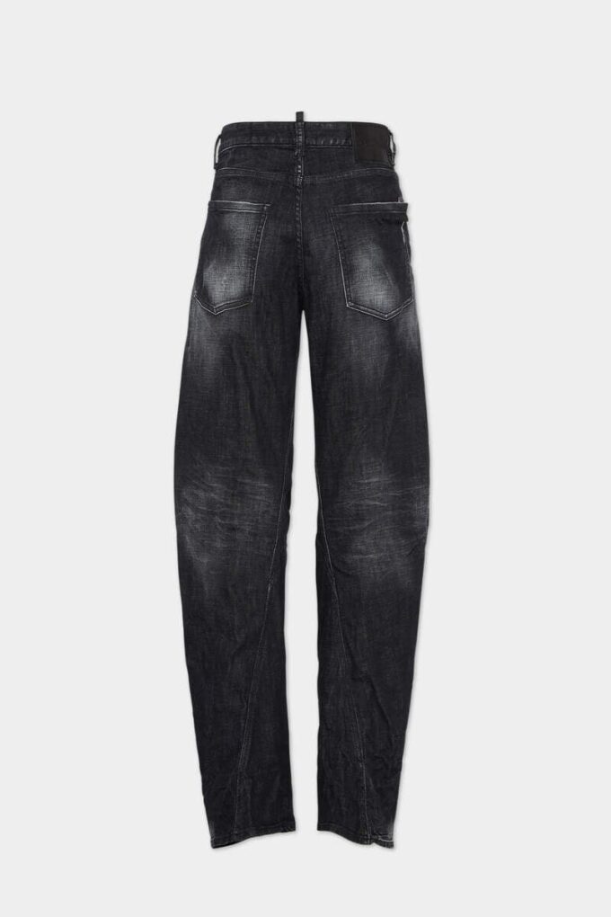 Czarne jeansy D2 Twisted